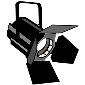 Fresnel stage light